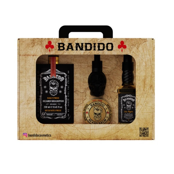 Bandido Geschenkset / Bartpflege Set 4-tlg.