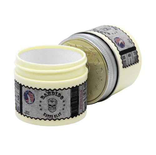 Bandido Matte Clay Pomade (125ml) - Matte Tonerde-Paste auf Ölbasis