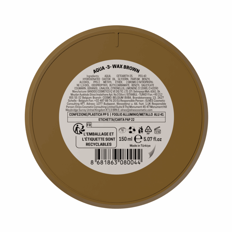 Bandido Aqua Wax Nr.3 Braun (Medium) 150ml