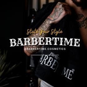 Barbertime Aqua Pomade Blue No.1 – Maximaler Halt & Bubble-Gum-Duft (150ml)