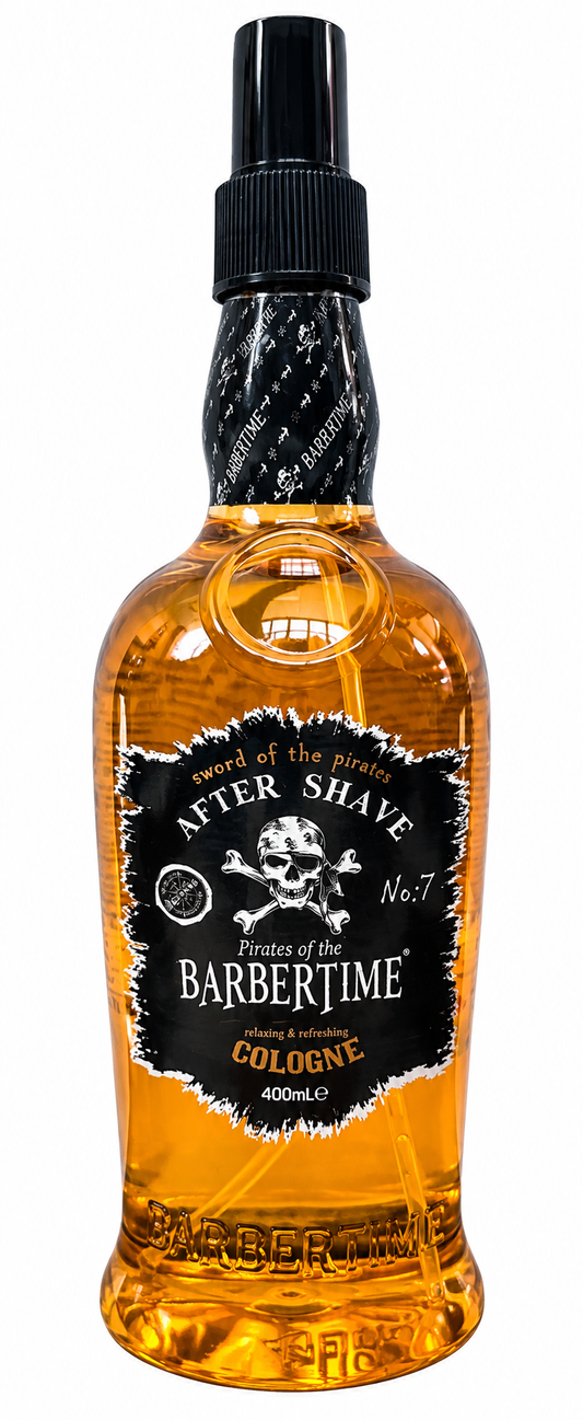 Barbertime Aftershave Cologne 400ml - No.7 Sword Of The Pirate