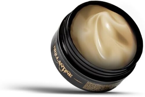 Barbertime Brillantine (100ml) – Styling-Creme mit Glanz, Pflege & Spanischem Labdanum Duft