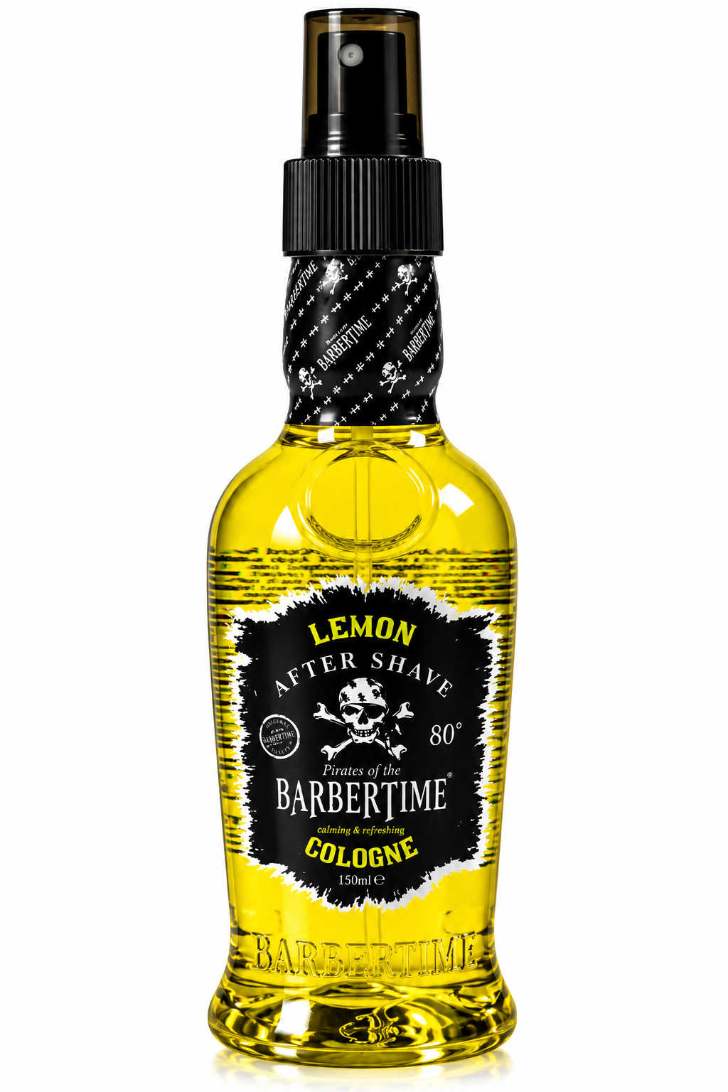 Barbertime Aftershave Lemon 150ml – Frischer Zitronenduft mit Stil