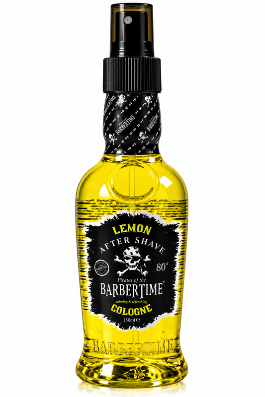 Barbertime Aftershave Lemon 150ml – Frischer Zitronenduft mit Stil