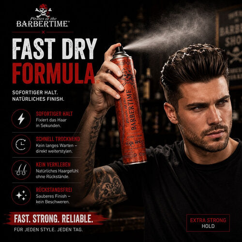 Barbertime Haarspray Extra Strong 400ml