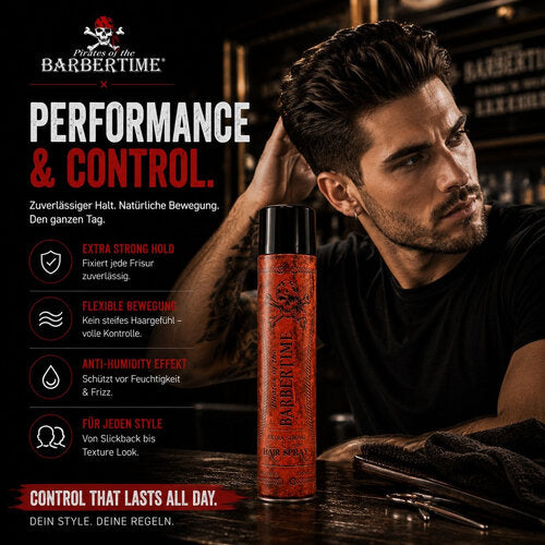 Barbertime Haarspray Extra Strong 400ml