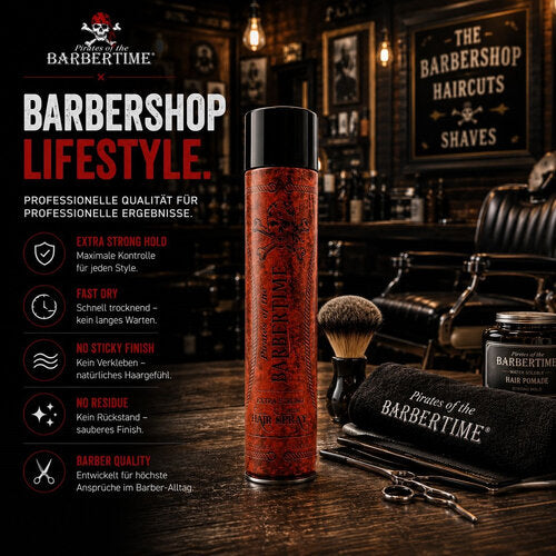 Barbertime Haarspray Extra Strong 400ml