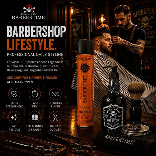Barbertime Haarspray Mega Strong  400ml