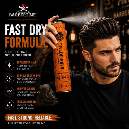 Barbertime Haarspray Mega Strong  400ml