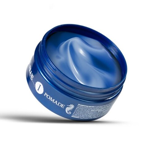 Barbertime Aqua Pomade Blue No.1 – Maximaler Halt & Bubble-Gum-Duft (150ml)