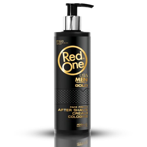 RedOne Aftershave Cream Cologne (Gold) 400ml – Luxuriöse Pflege nach der Rasur