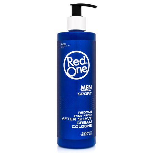 RedOne Aftershave Cream Cologne (Sport) 400ml – Sportlich-frische Pflege nach der Rasur