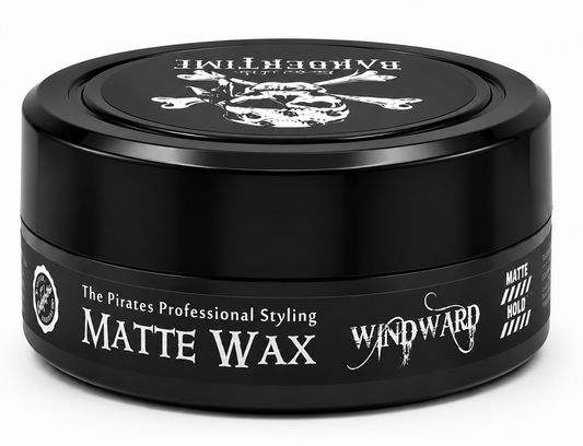Barbertime Matte Wax Windward (150ml) – Starker Halt & Maritimer Duft