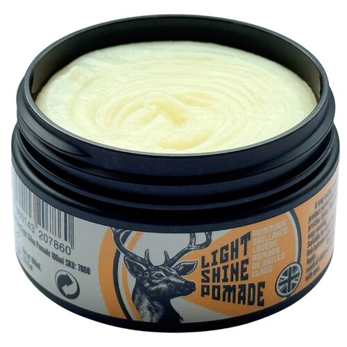 Dark Stag Light Shine Pomade (100ml) – Mittlerer Halt & Granatapfelduft