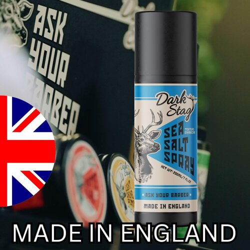 Dark Stag Sea Salt Spray (200ml) – Natürliches Volumen & Mattes Finish