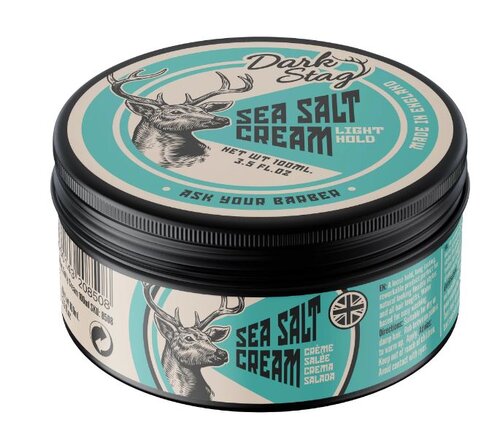 Dark Stag Sea Salt Styling Cream (100ml) – Natürlicher Look & Leichter Halt