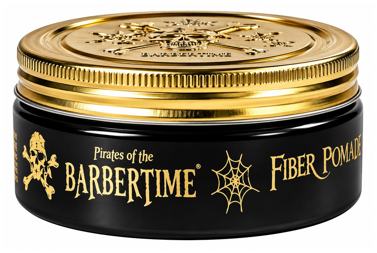 Barbertime Spider Pomade (150ml) – Flexibler Halt & Kokosnuss Duft