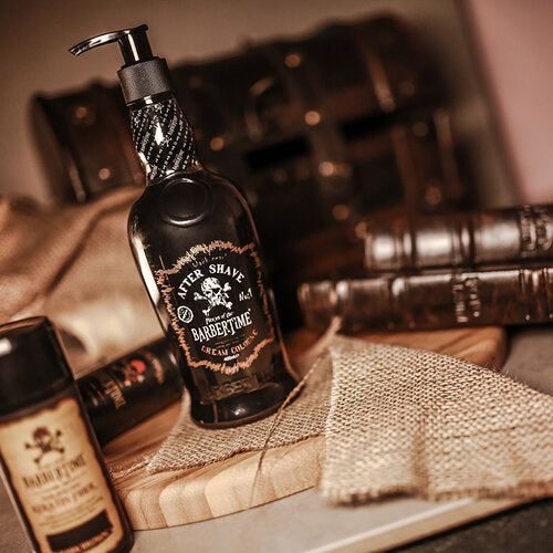 Barbertime Aftershave Cream Cologne  (400ml) No.1 - Black Pearl