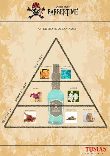 Barbertime Aftershave No.2 Ocean 400ml – Frischer maritimer Duft