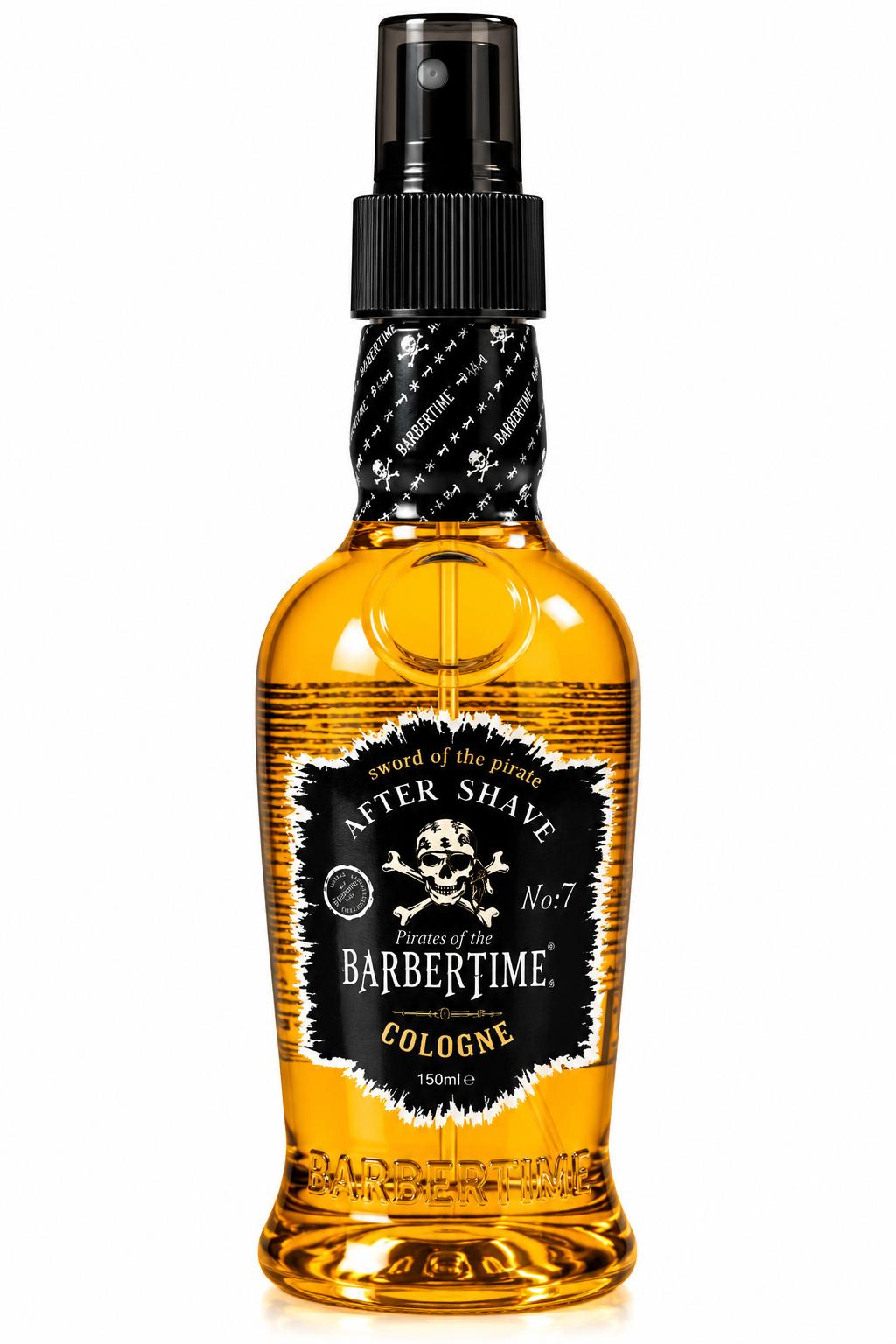 Barbertime Aftershave Cologne 150ml - No.7 Sword Of The Pirate