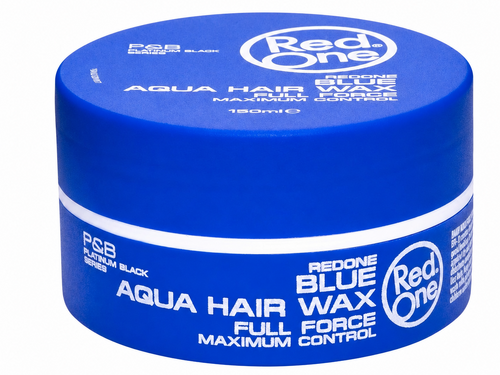 RedOne Aqua Hair Wax Blau (150ml) – Ultra Halt mit Kaugummi-Duft