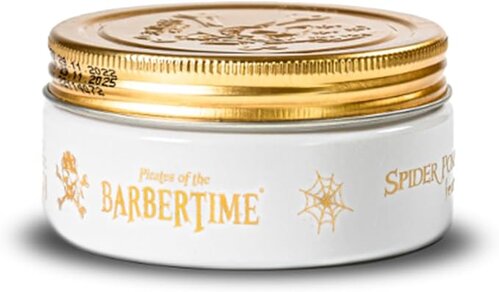 Barbertime Keratin Fiber / Spider Pomade (150ml) – Starker Halt & Glanz mit Edlem Duft