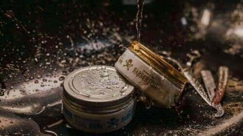 Barbertime Keratin Fiber / Spider Pomade (150ml) – Starker Halt & Glanz mit Edlem Duft