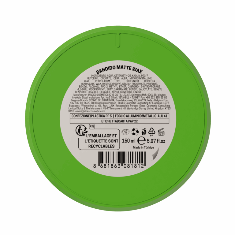 Bandido Matte Haar Wax 150ml