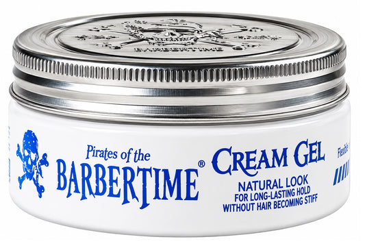 Barbertime Creme Gel (150ml) – Flexibler Halt & Pfefferminzduft